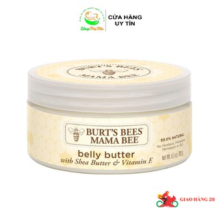 Kem dưỡng ẩm chống rạn da cho mẹ bầu MAMA BEES Belly butter 185g, Shopmenhiorganic.