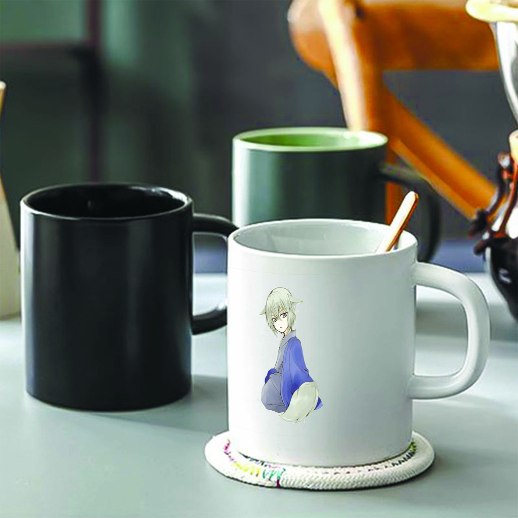 Ly cốc sứ in hình Kamisama Hajimemashita Thổ thần tập sự anime chibi dễ thương tiện lợi