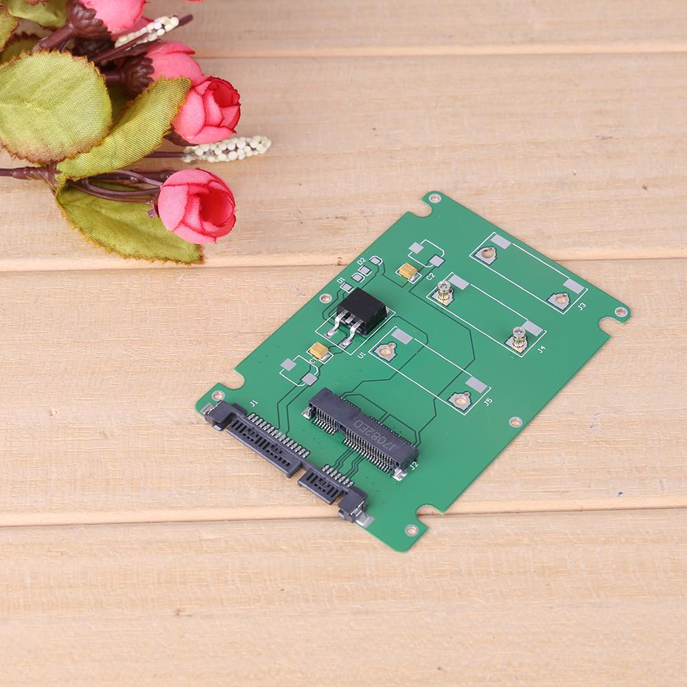 1pc SSD mSATA To 2.5 inch SATA 3 Adapter Converter Card with 2.5 inch Case