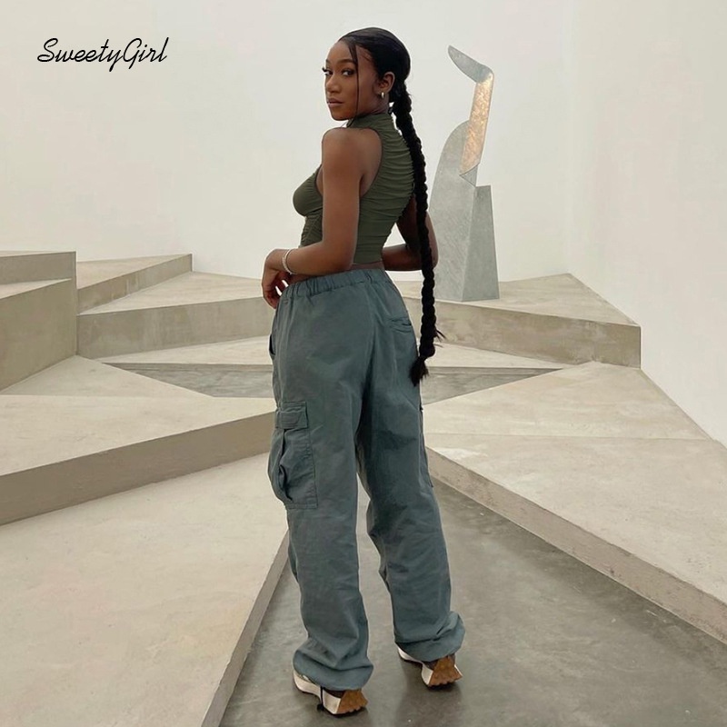 Áo Croptop Sát Nách Cổ Tròn 2022 Thời Trang Cho Nữ