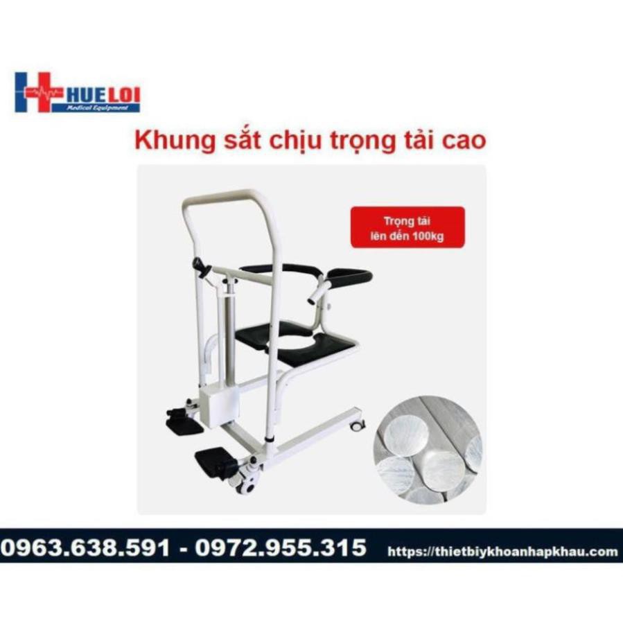 Xe di chuyển bệnh nhân có chức năng nâng hạ bằng điện