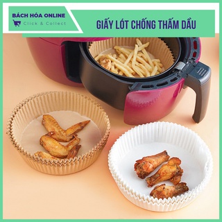 Giấy lót chống thấm dầu, chống dính dùng cho nồi chiên không dầu