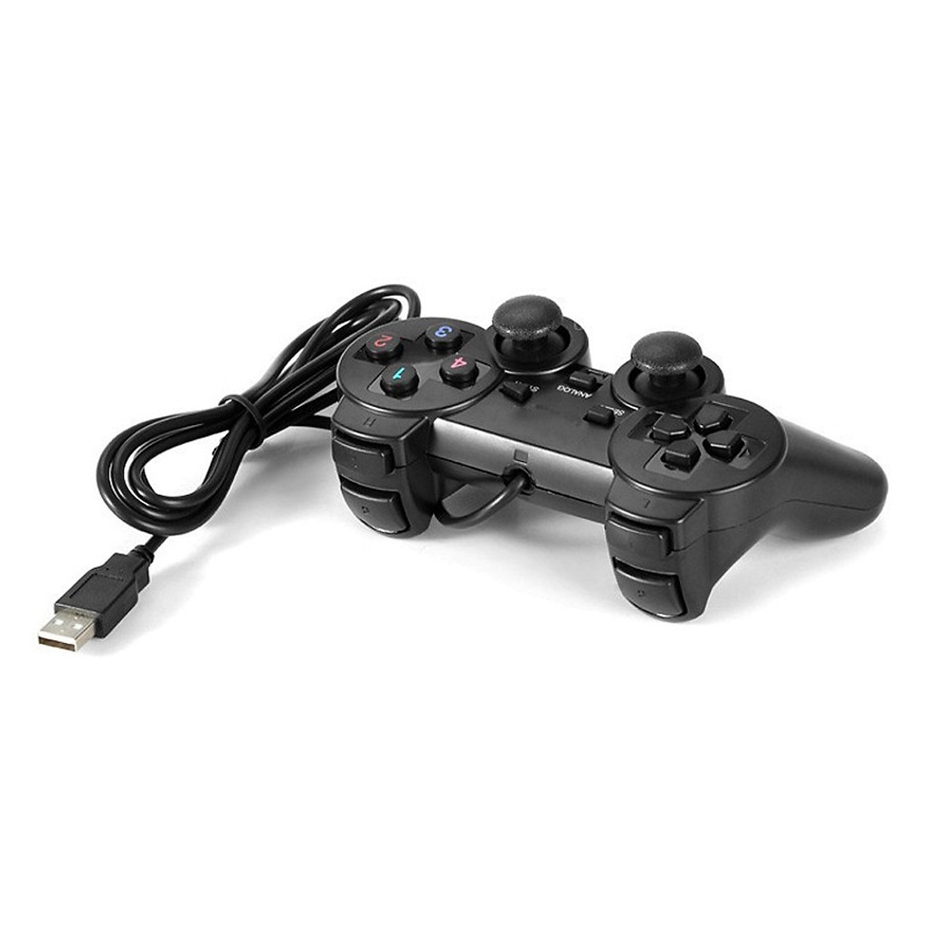 Tay Cầm Chơi Game PC Đầu USB Có Rung, Joystick