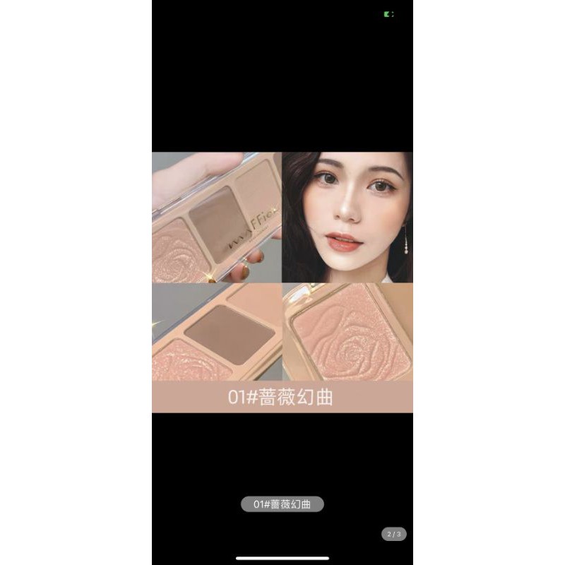 Bảng phấn má Maffick 4 ô | BigBuy360 - bigbuy360.vn