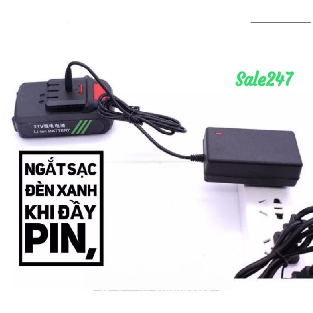 Sạc pin 26V-21V Dùng Cho Khoan Pin 18V-21V-24V-26V-28V-36V