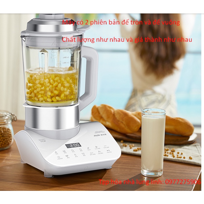 Máy làm sữa hạt AUX đế vuông chống dính