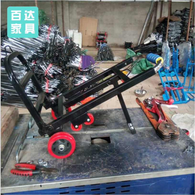 Xe kéo hàng gấp gọn khung thép tải trọng 35kg nhập khẩu XKT02