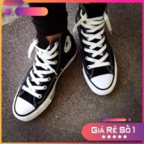 [Sale 3/3] Giày Converse Chuck Taylor All Star Classic Đen Cao Cổ 121186 Sale 11 -op1 "