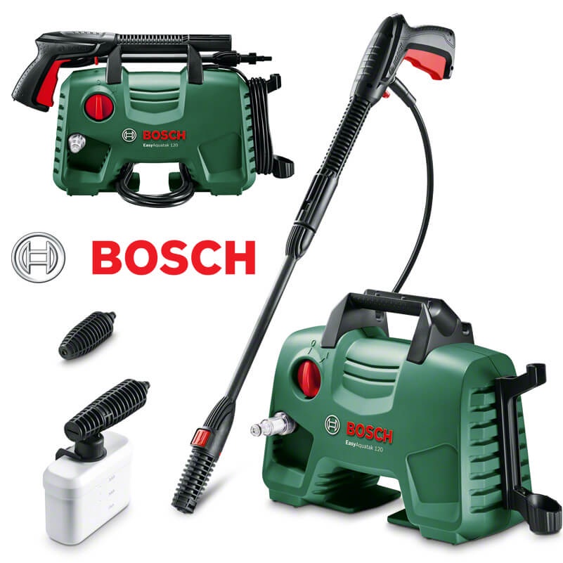 MÁY RỬA_MÁY PHUN_Máy phun xịt rửa áp lực cao Easy AQT 100 LL BOSCH: 1200W