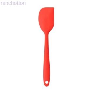 Cooking Spatula Kitchen Heat-resistant Silicone Spatula Scraper Flipper Baking Cooling Tool ranchotion