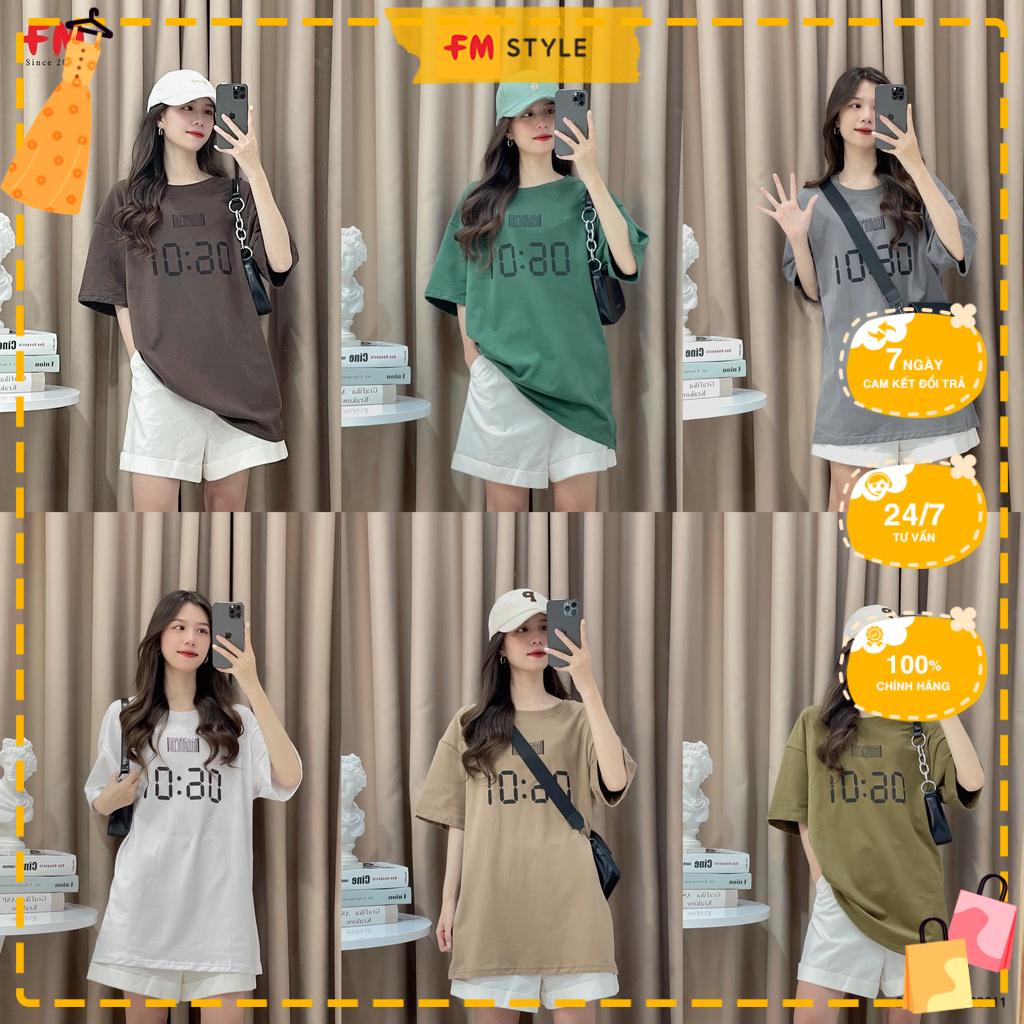Áo thun unisex FM Style in số kute nữ FM Style mang đi chơi đi học I Fm Style Online 205050040