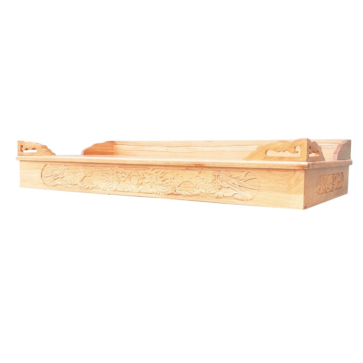Bàn thờ treo tường gỗ Xoan Đào ngang 100 cm trạm rồng