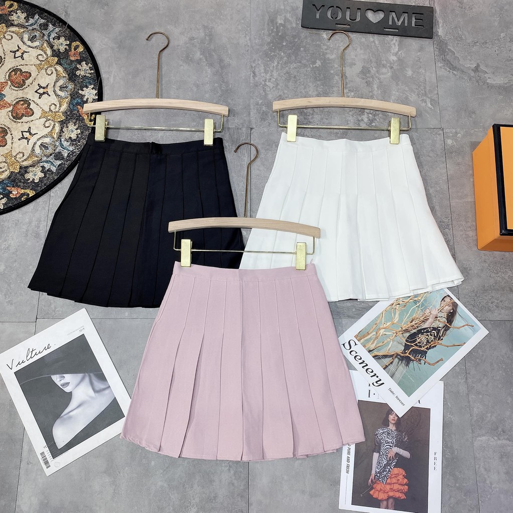 Chân váy xếp ly 3 màu mã 830 xinh(kèm ảnh thật) | BigBuy360 - bigbuy360.vn