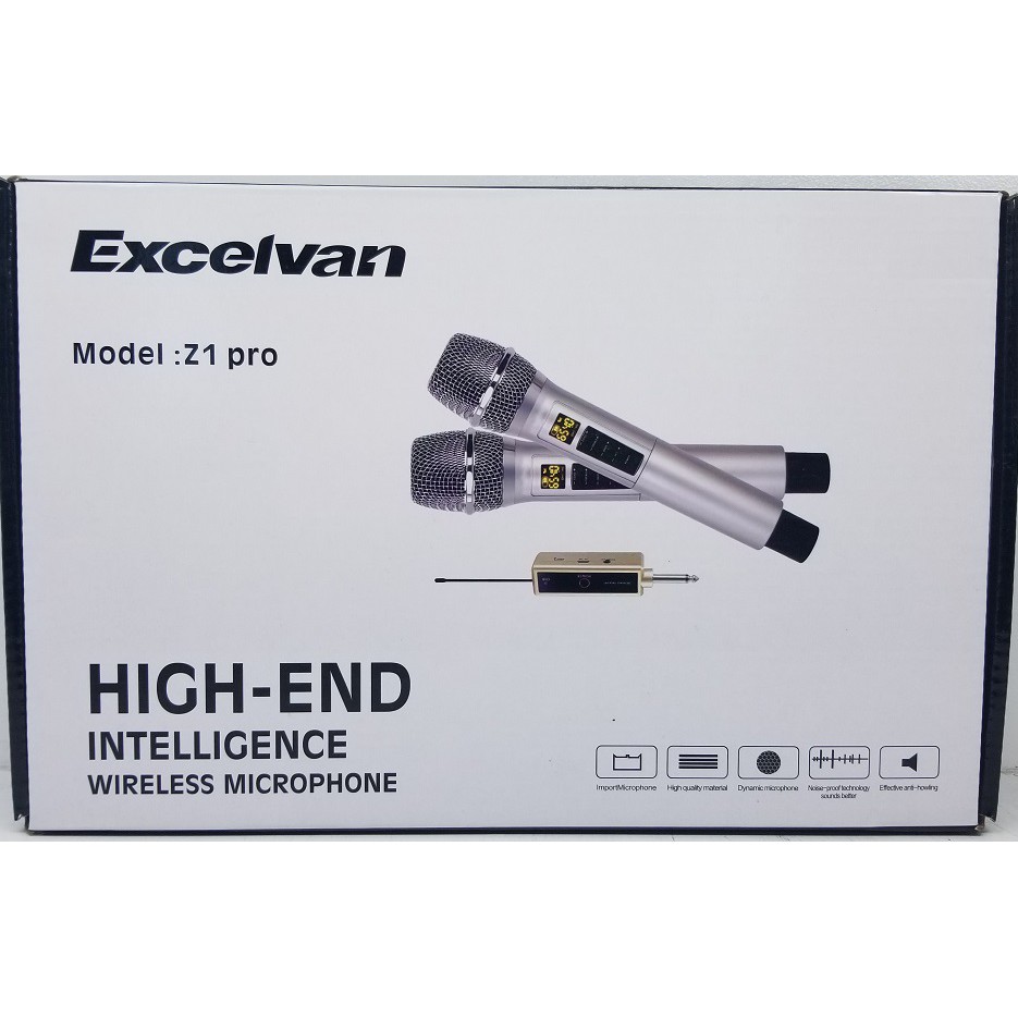 Mic Karaoke không dây Excelvan Z1 Pro/Micro không dây Excelvan Z2 Pro/Micro Amber Z1/excelvan z3 Pro