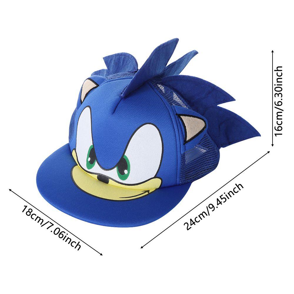 Mũ Lưỡi Trai Hình Nhím Sonic Dễ Thương Thời Trang Mùa Hè