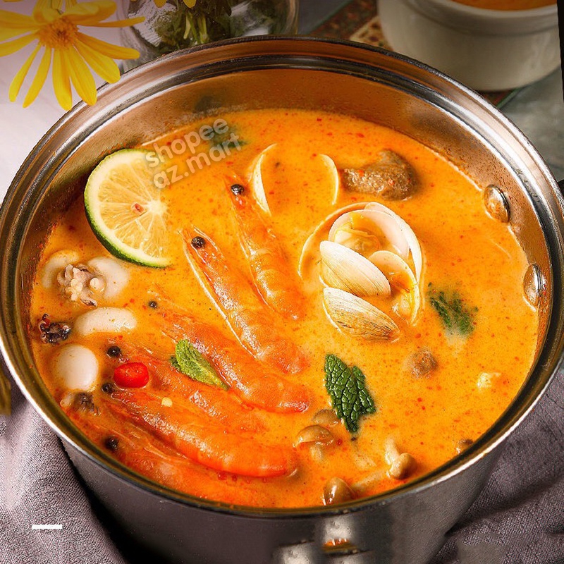 Nước Cốt Dừa Dùng Nấu Lẩu Thái Tomyum Làm Bánh Ăn Kèm Chè Kem