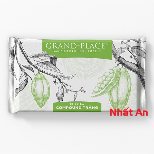 Socola compound trắng Puratos Grand Place 1kg