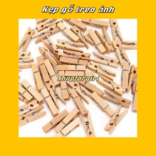 CÓ SẴN- Kẹp ảnh gỗ (1 cái) - SHOPFORGIRL