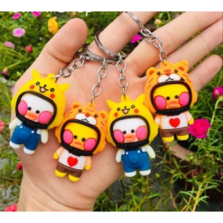Móc khóa vịt má hồng