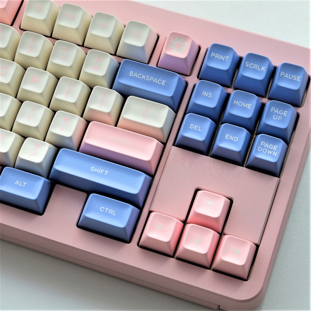 SA Profile 246 Keys Kit Keycaps, Vật liệu ABS, Quy trình ép phun hai màu, Bố cục ANSI & ISO, Thích hợp cho Bàn phím cơ Gateron Kailh Cherry MX Switch