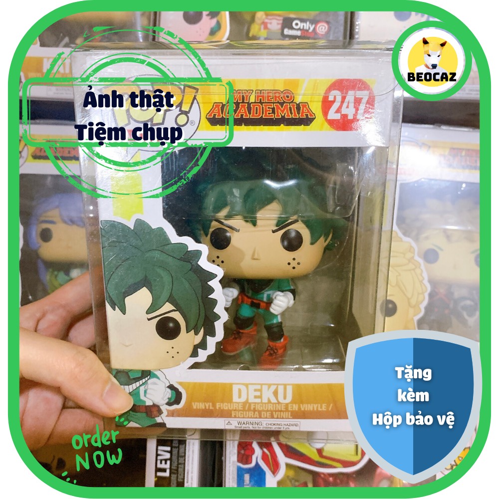 Funko Pop My Hero Academia Học Viện Anh Hùng mô hình Anime Deku All Might Đồ chơi Beocaz quà tặng trang trí sưu tầm