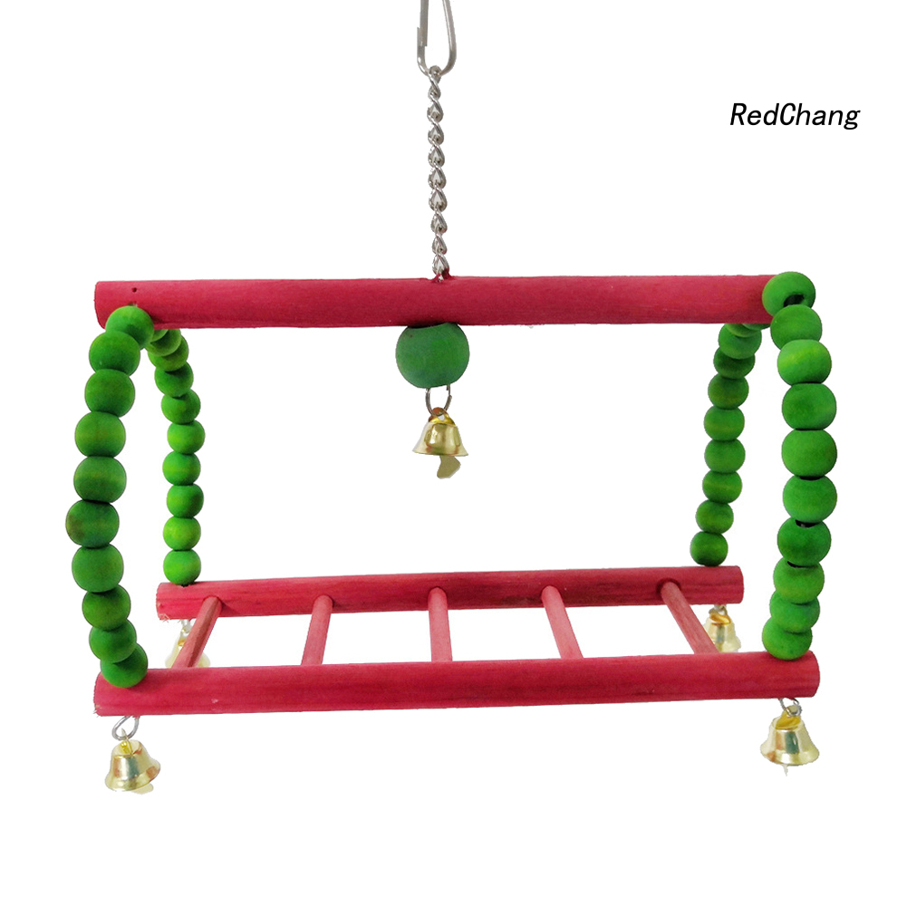Thang Gỗ Đồ Chơi Cho Vẹt