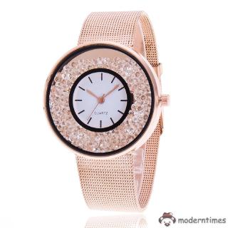 Đồng hồ mặt đính đá thời trang cho nữ