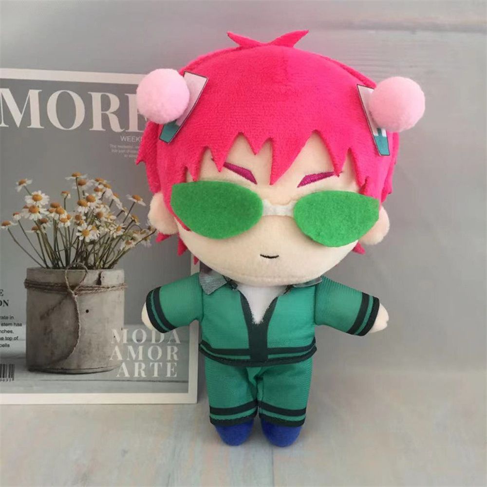 Đồ chơi nhồi bông 20cm hình nhân vật Saiki Kusuo trong phim The Disastrous Life of Saiki K