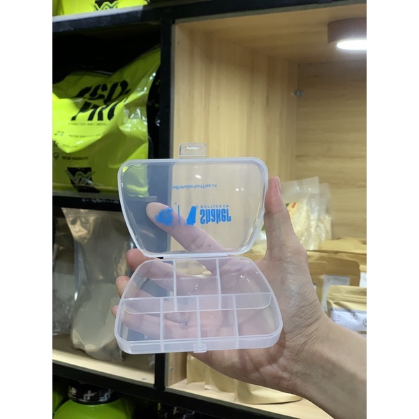 Hộp Chia Thuốc Chia Ngăn Vitamin SHAKER 7 Ngăn Tiện Lợi