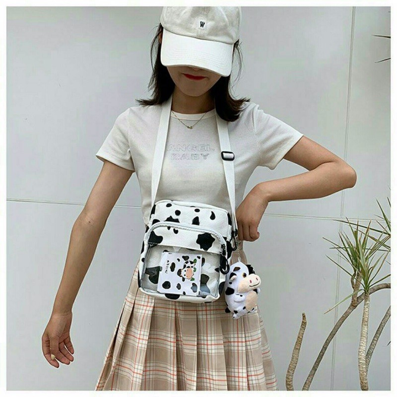 [Mã SKAMA06 giảm 8% tối đa 50K đơn 250K] [ Rẻ Vô Địch ] Túi Đeo Chéo Loang Bò Sữa MiNi | BigBuy360 - bigbuy360.vn