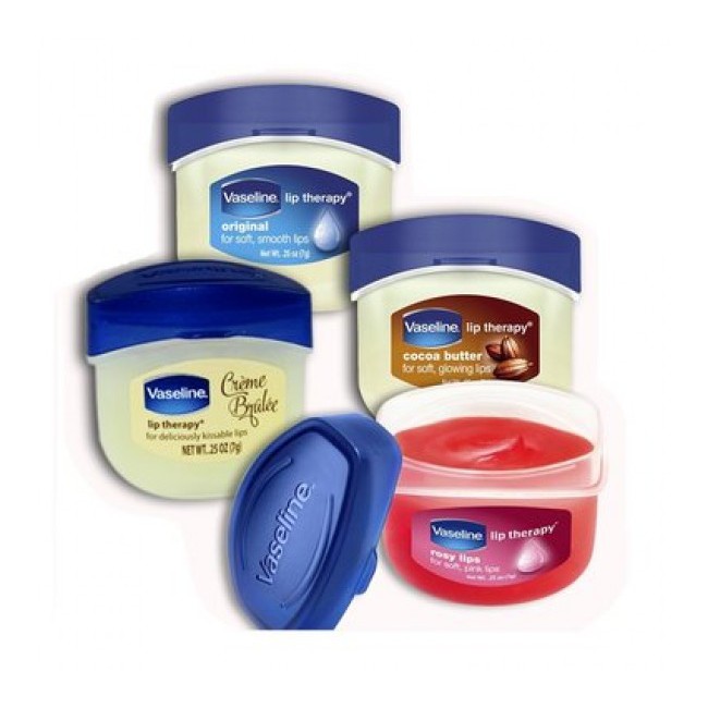 DƯỠNG MÔI VASELINE GIẢM THÂM GIÚP MÔI HỒNG HÀO MỀM MỊN