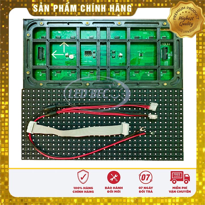 Module Led P10 1 Màu, P10 3 Màu, P10 Full Màu Hàng Ngoài Trời Chính Hãng