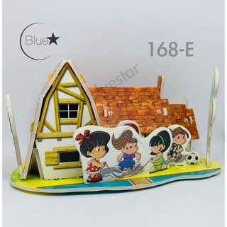 MÔ HÌNH 3D GIẤY CUTE