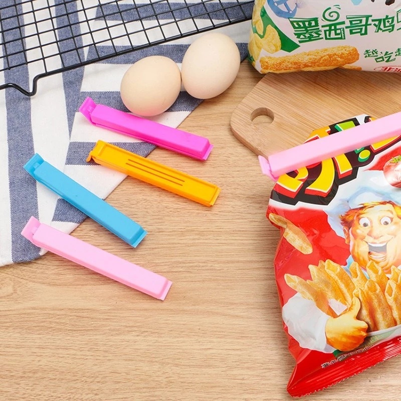 Kẹp bịt kín miệng túi đựng thực phẩm bằng nhựa bảo quản tiện dụng