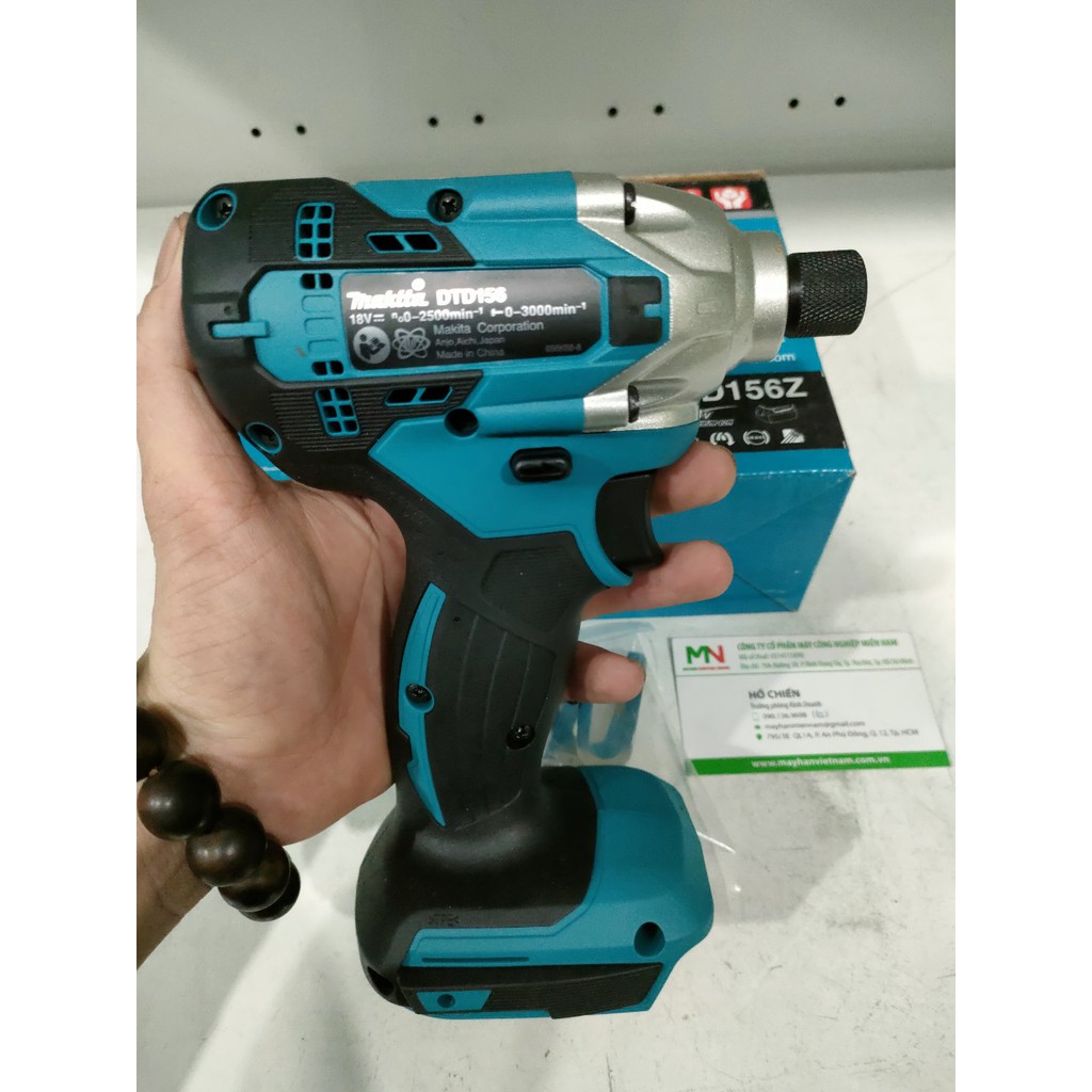 CHÍNH HÃNG - Thân Máy vặn vít dùng pin 18V Makita DTD156Z