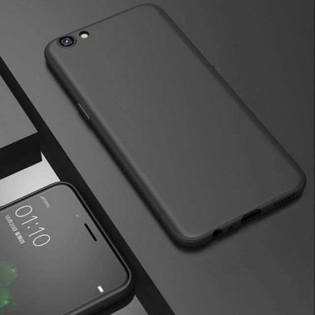 Ốp lưng Ou Case cho oppo F3/A77 silicon dẻo màu (đen-xanh)