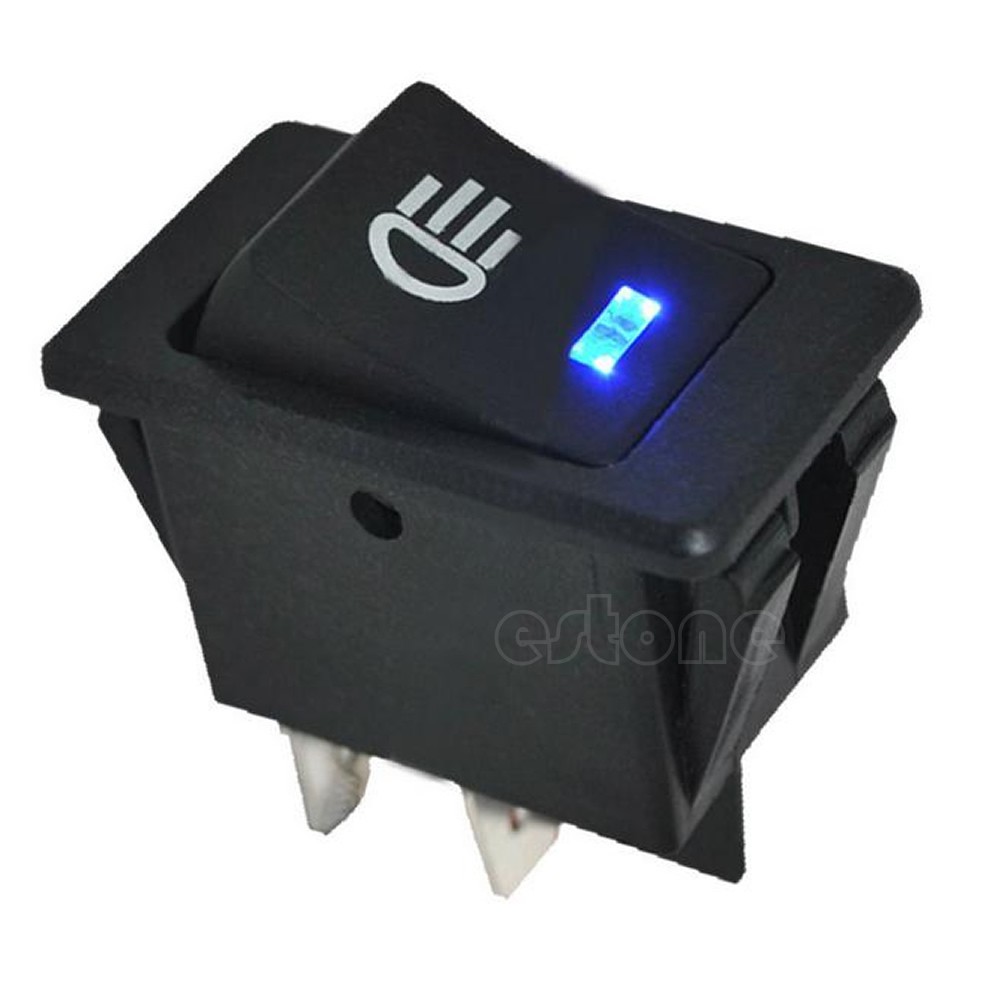 Công tắc đèn sương mù 4 pin 12V cho xe hơi / tàu thuyền