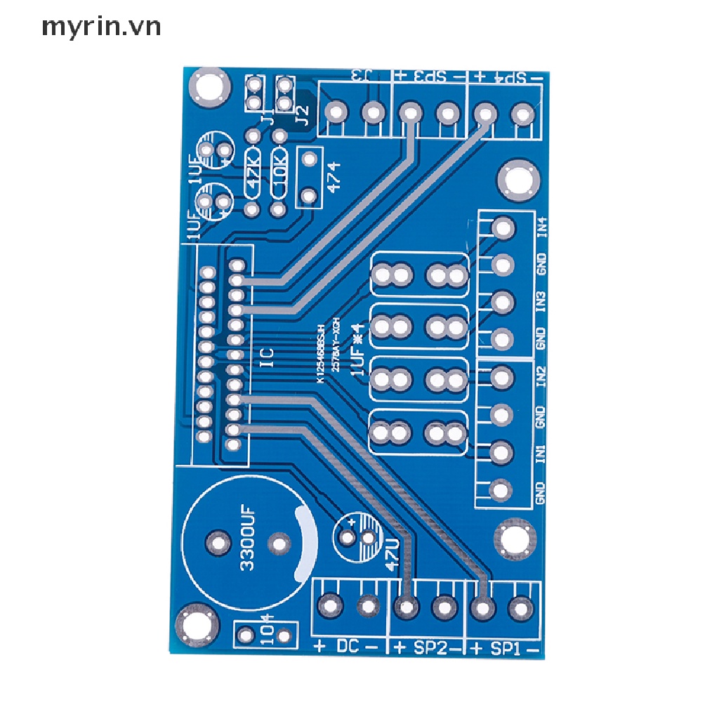 Bảng Mạch Khuếch Đại Âm Thanh TDA7388 4x41W DC 12V Cho PC Xe Hơi