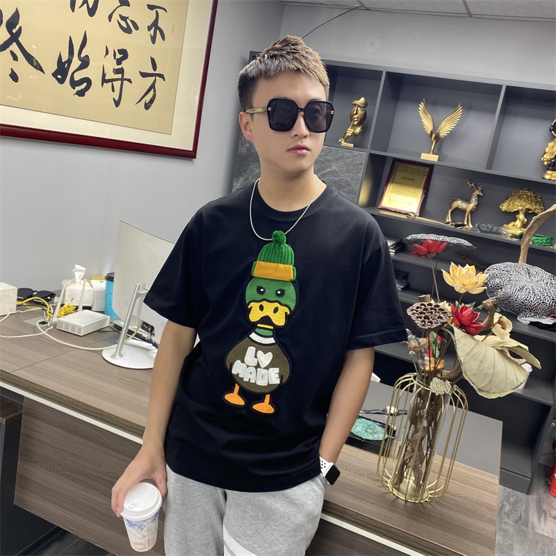 Áo Phông In Hình Vịt 5D Phối Màu Siêu Hot Phong Cách Trắng Đen Lịch Sự Trend 2022