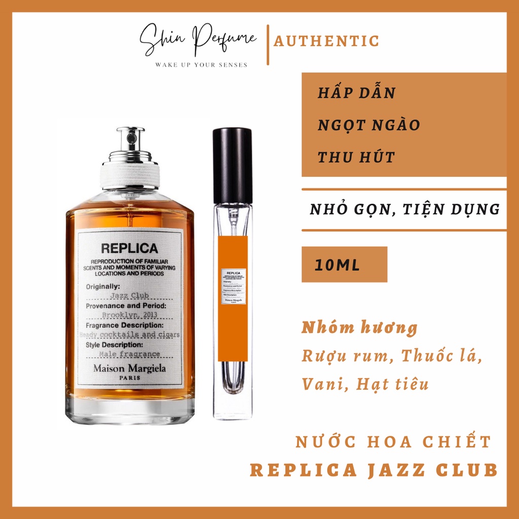 [ Mẫu Thử ] nước hoa Replica JAZZ CLUB 💞