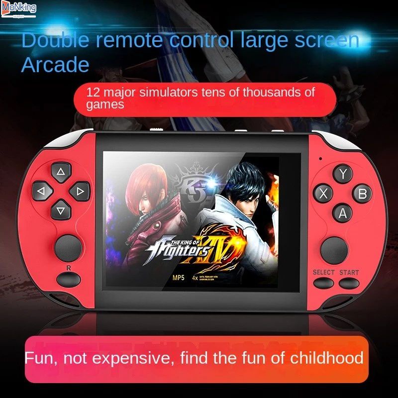 Cầm Tay PSP Tay Cầm Chơi Game Với Đa Chức Năng Di Động Màn Hình Lớn Retro Chơi Game Play Station 1200 Trong 1 Trò Chơi Điện Tử ^ MK ^