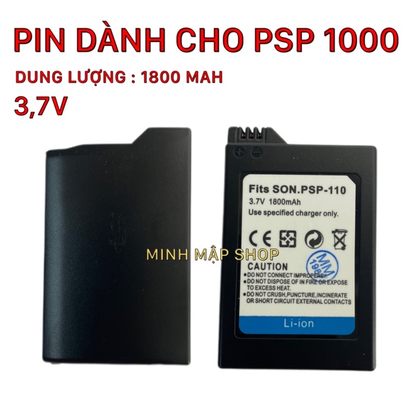 Pin dành cho máy game psp 1000-2000-3000