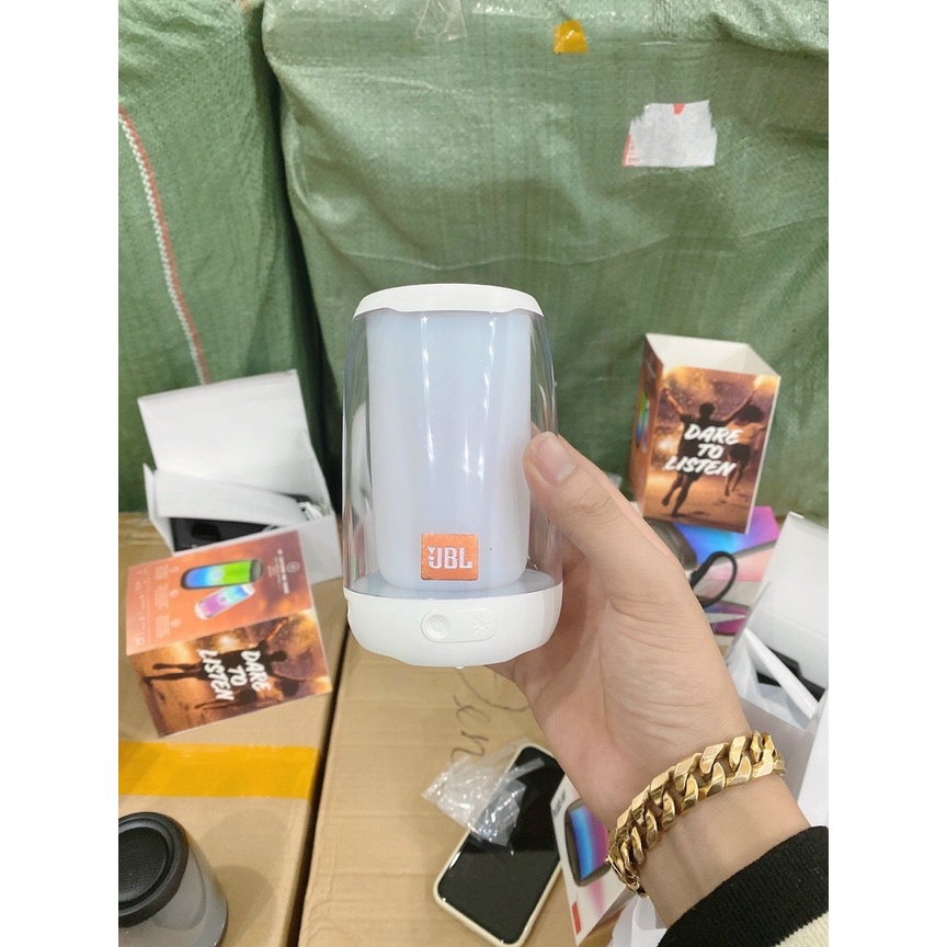 Loa bluetooth jbl Pulse4 mini giá rẻ nhất âm thanh lớn siêu hay có bass hỗ trợ cắm usb thẻ nhớ Bảo hành đổi mới 6 tháng