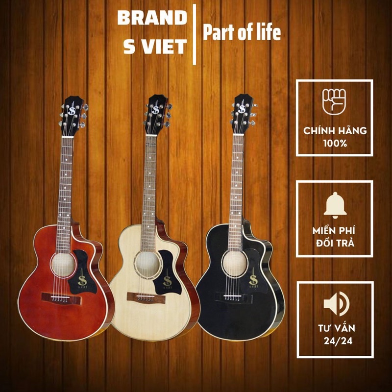 Đàn Guitar Mini 3/4 CV20 chính hãng S Việt