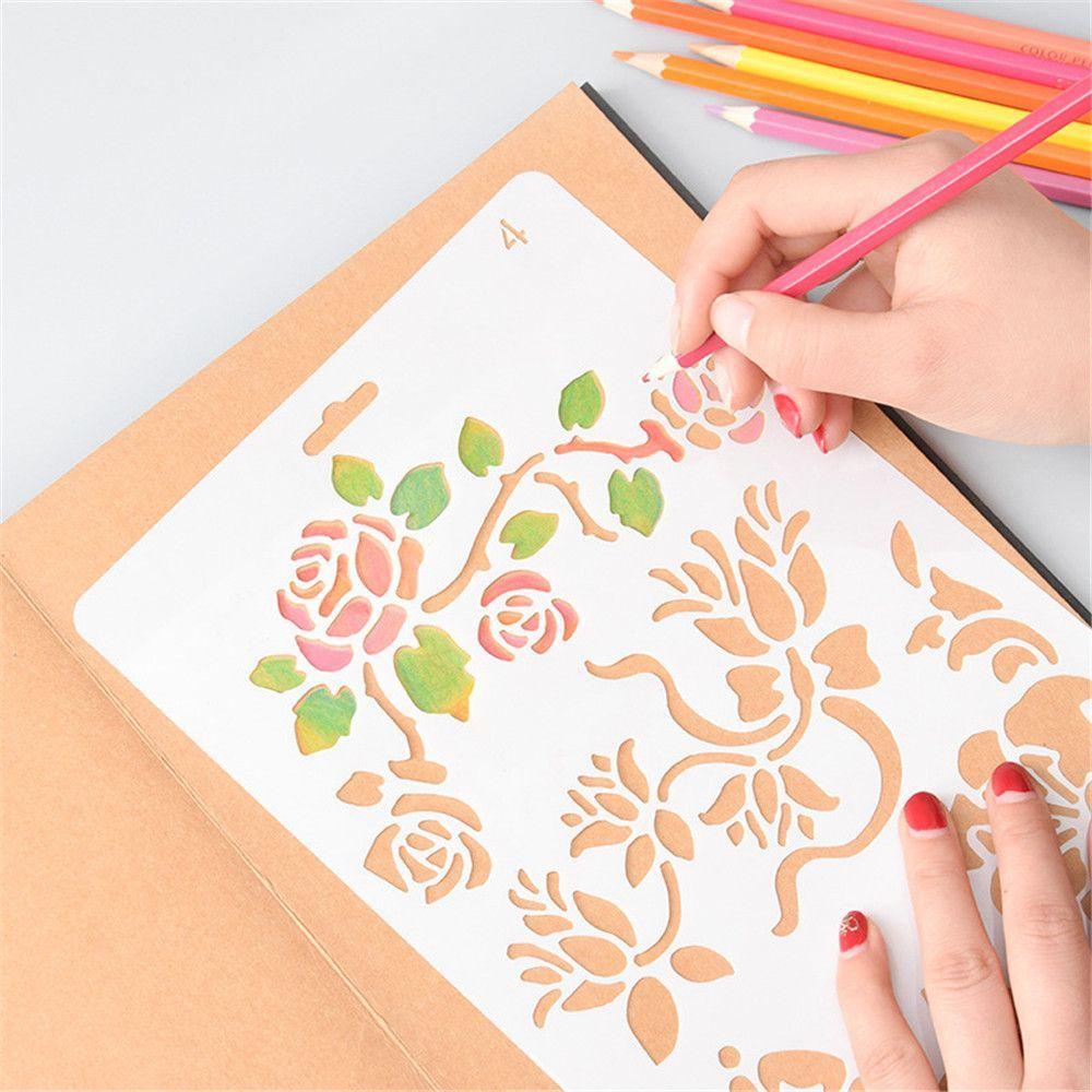 Bộ 9 Khuôn Cắt In Nổi Dùng Trang Trí Album DIY