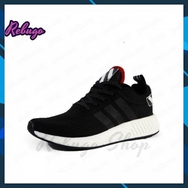 Giày thể thao NMD đen trắng size 42