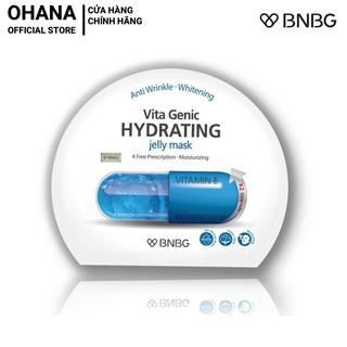 Mặt Nạ Giấy BNBG Hydrating Giúp Dưỡng Ẩm Da Mềm Mượt, Căng Bóng BNBG Vita Genic Hydrating Jelly Mask 30ml (xanh dương)