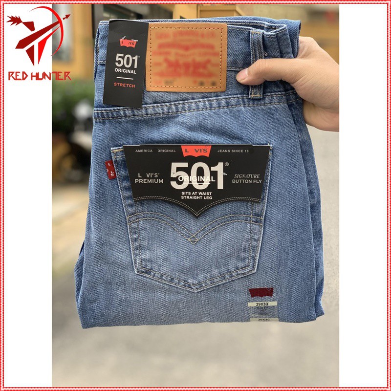 Quần Jean Suông Nam: Lee vít 501 đủ màu, đủ Size, Made in Cambodia (Xuất Dư) | BigBuy360 - bigbuy360.vn