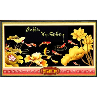 Tranh thêu gia hòa vạn sự hưng 222558