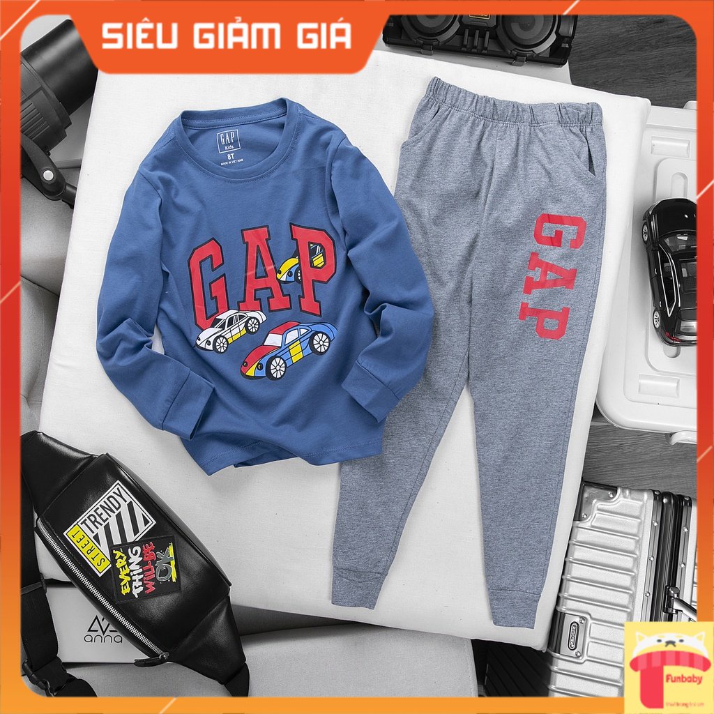 Đồ bộ cho bé trai 6-14 tuổi hãng GAP Việt Nam xuất khẩu. Bộ quần áo trẻ em vải mềm hàng cao cấp dày dặn không bai xù